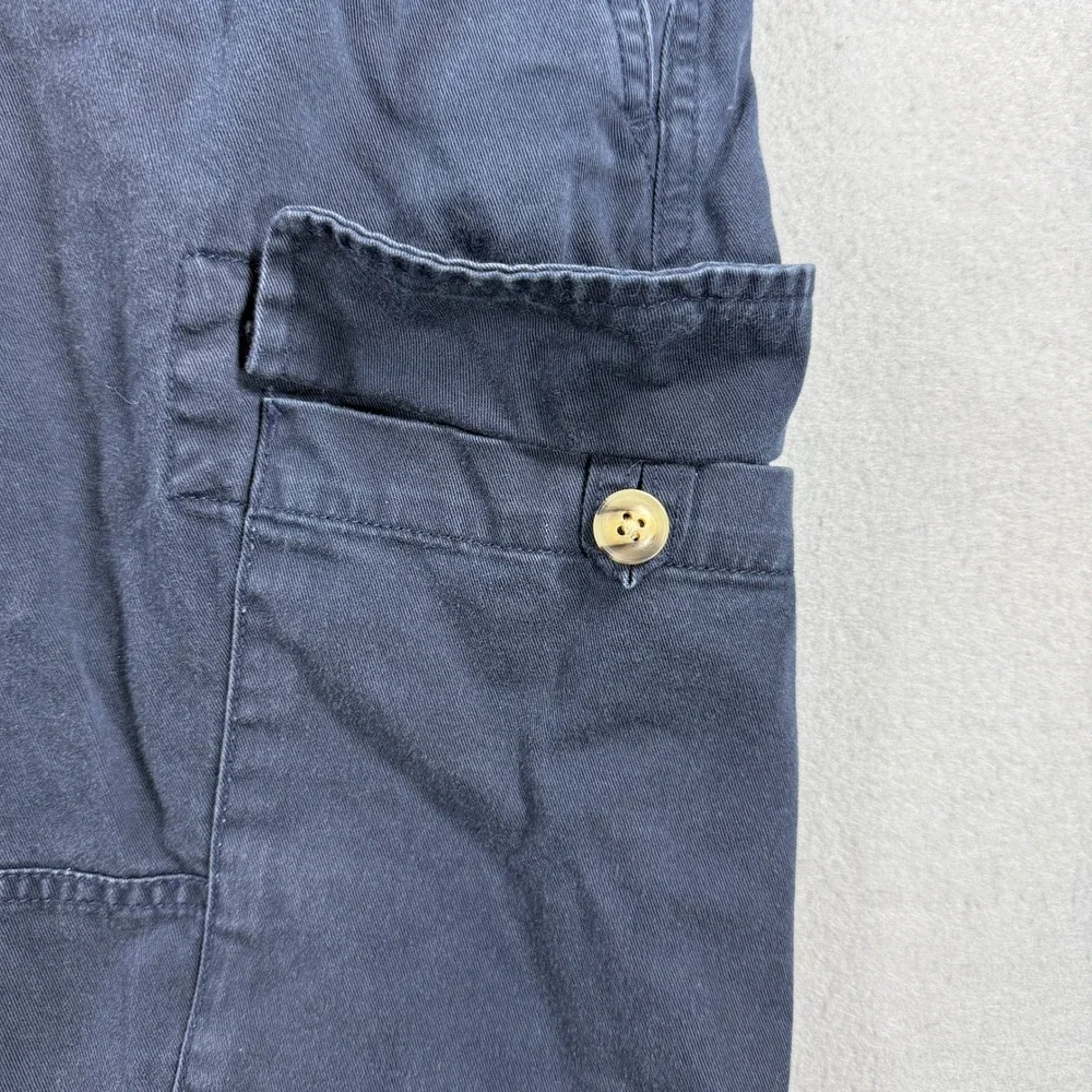 Polo Ralph Lauren Cargo Short Men 40 Navy Relaxed Cotton Utility Pocket Chino